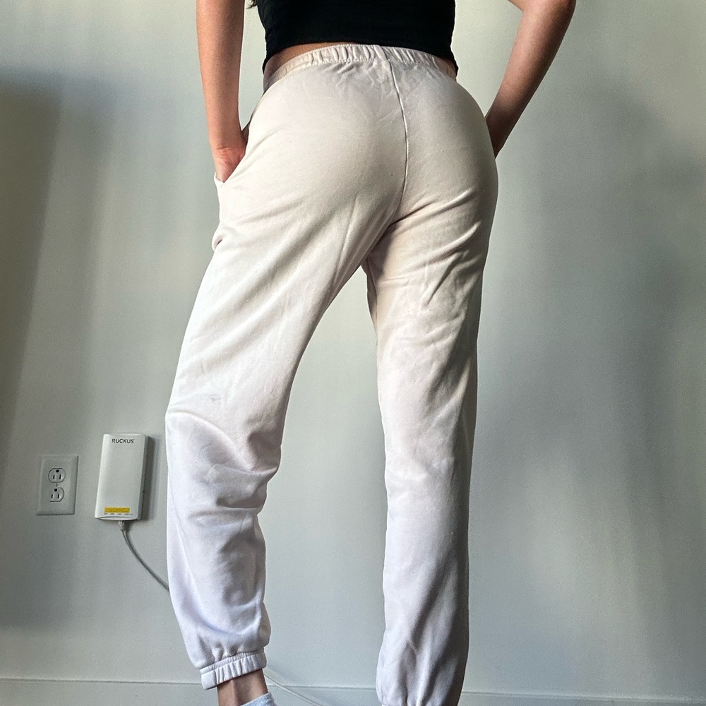 Aritzia TNA Light Pink Joggers
